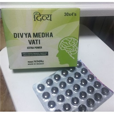 Дивья Медха вати (Divya Patanjali Medha Vati),120 т