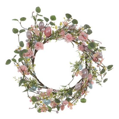 GAEM Изделие декоративное "Венок пасхальный", L46 W45 H6 см