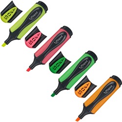 Маркер выделитель текста Maped ultra soft мягкий наконеч 1-5 мм набор 4 цв