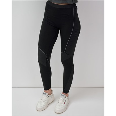 Термо леггинсы женский серого цвета 002120Sr