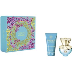 Versace Dylan Turquoise Geschenkset, Подарочный набор Версачи Туалетная вода спрей 30 мл + гель для тела 50 мл