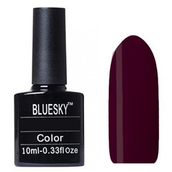 Bluesky Гель-лак для ногтей / Classic 222 SU, коричнево-бордовый, 10 мл