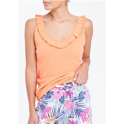 Frill Vest Floral Pyjamas