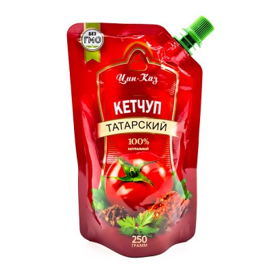 Цинказ Кетчуп 250гр Татарский, дойпак