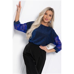 Джемпер В гармонии с собой (электрик) Б12297