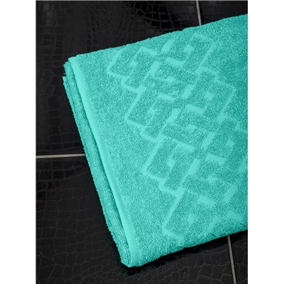 Полотенце махровое Донецкая Мануфактура Baldric / Бирюза