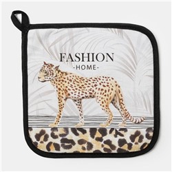 Прихватка Fashion home, 19×19 см,100% хлопок, саржа, ватин 250 г/м²