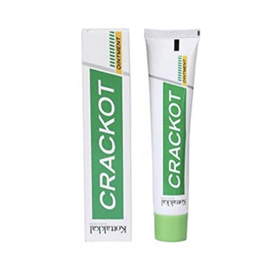 CRACKOT Ointment, Kottakkal (КРЕКОТ заживляющая мазь от трещин, Коттаккал), 25 г.