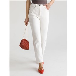 Джинсы mom-fit из эластичного денима