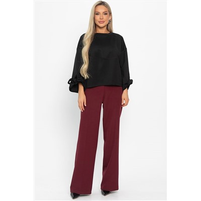 Джемпер с завязками Твист (черный) Б14866-10М