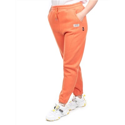 09 ORANGE Брюки спортивные женские на флисе (100% хлопок) 7986