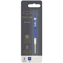 Стержень гелевый Parker "Gel Ball Point" синий, 98мм, 0,7мм, блистер