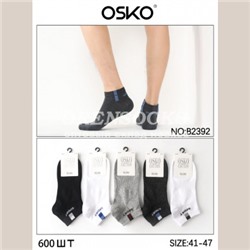 НОСКИ МУЖСКИЕ УКОРОЧЕННЫЕ ЧЕСАНЫЙ ХЛОПОК СПОРТ OSKO B2392