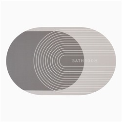 Коврик для ванной Этель "Bathroom", 48х78 см