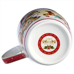 КРУЖКА LEFARD "С НОВЫМ ГОДОМ!" 300 МЛ КРАСНАЯ (КОР=36ШТ.)