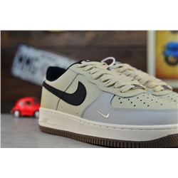 Найк Аир Форс 1 из натуральной плотной кожи