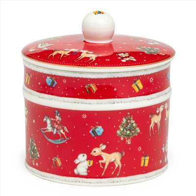 БАНКА LEFARD "С НОВЫМ ГОДОМ!" 11,5*12 СМ 500 МЛ (КОР=18ШТ.)