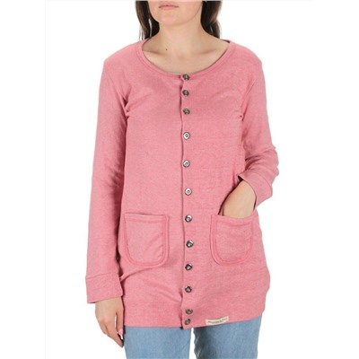 TA032 PINK Кардиган женский (100% хлопок)