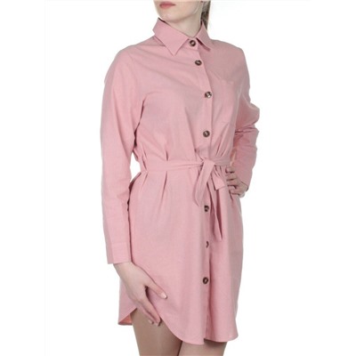 803 Платье хлопковое с воротником Fashion