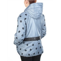 ZW-2166-C LT. BLUE Куртка демисезонная женская BLACK LEOPARD (100 гр.синтепона)