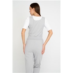 Комбинезон женский 22-363L3-WB жемчужно-серый