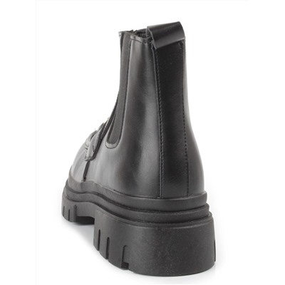 01-FR19-2 BLACK Ботинки демисезонные женские