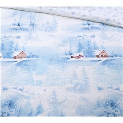 КПБ Шале голубой поплин Текс-Дизайн