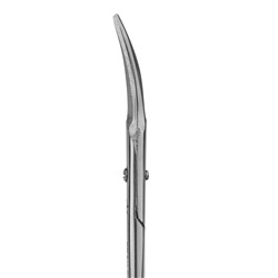 Frau Finger Ножницы маникюрные для кутикулы изогнутые / Classic FS-1243SP, глянцевые, ручная заточка, 10 см