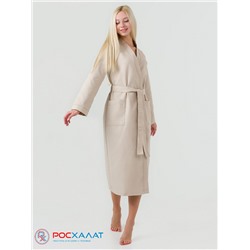 Женский вафельный халат с планкой В-02 (31)