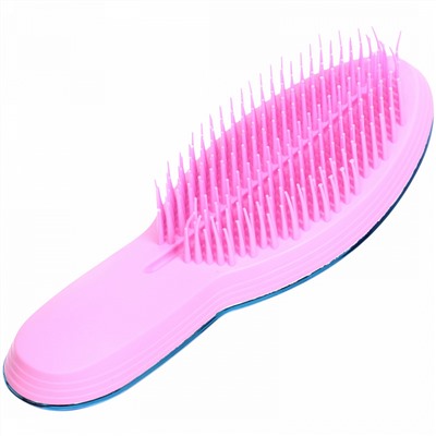 Расческа массажная компактная "Care Brush", цвет синий , 21*7,5см, в пластиковой коробке