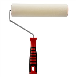 Валик "Велюр" с двухкомпонентной ручкой, 250 мм, ворс 4 мм, D 48 мм, D ручки 6 мм, шерсть Matrix