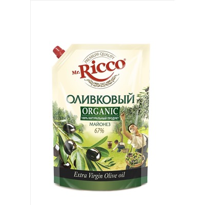 М-з MR ORGANIC "Оливковый" (Extra V) Д/П67% 800мл. 1/12