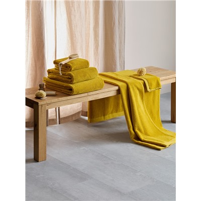 Полотенце для рук цвета охры из коллекции Essential, 50х90 см