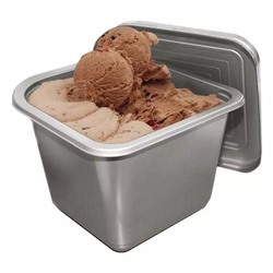 Пломбир 1,0кг. ШВАРЦВАЛЬДСКАЯ ВИШНЯ шоколадный с кусочками шоколадного печенья и ромовой вишней 1.0кг