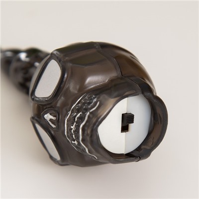 Фигурка светящаяся RISALUX «Череп», LED-ночник, RGB, 3×AG10, 5.5×5.5×9 см, МИКС
