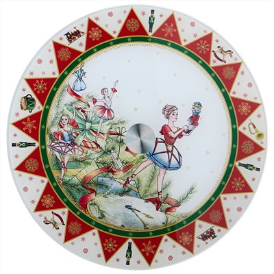 ТОРТОВНИЦА ВРАЩАЮЩАЯСЯ "ЩЕЛКУНЧИК" 32*2,5 СМ