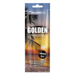 SuperTan Мерцающий ускоритель загара / Golden Paradise, 15 мл