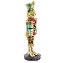 GAEM Фигурка декоративная "Солдатик-лягушонок", L7,5 W7,5 H27 см