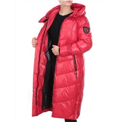 888-1 RED Пальто зимнее женское HaiLuoZi (200 гр. холлофайбер)