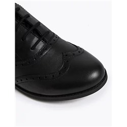 Kids’ Leather Lace-up Brogues School Shoes (13 Small - 7 Large)