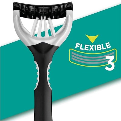 Станок для бритья одноразовый Schick (Wilkinson Sword) Xtreme-3 Black Edition (4шт.)