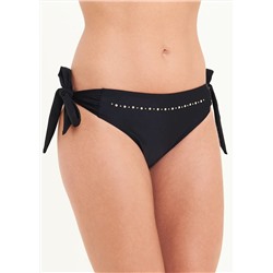 Studded Tie Bikini Bottoms