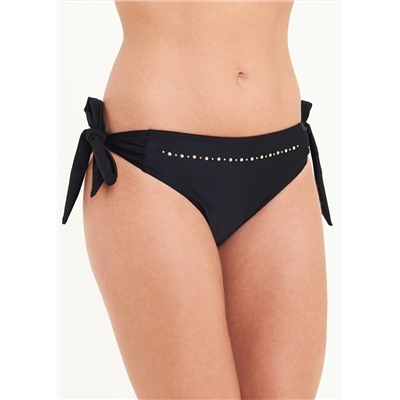 Studded Tie Bikini Bottoms