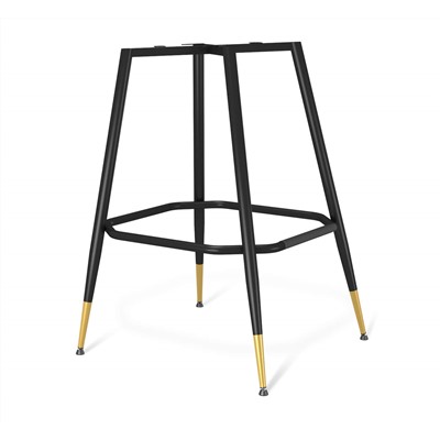 Стул полубарный SHT-ST36/S148-1
                        бежевый / черный муар / золото