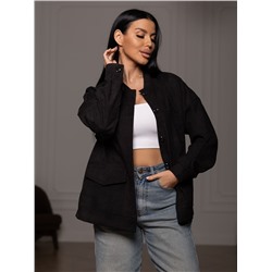 Женский бомбер мод.2167 / Черный