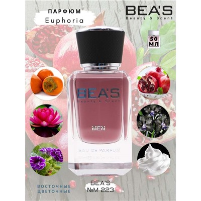 Beas M223 Calvin Klein Euphoria Men edp 50 ml, Парфюм мужской Beas M223 создан по мотивам аромата Calvin Klein Euphoria