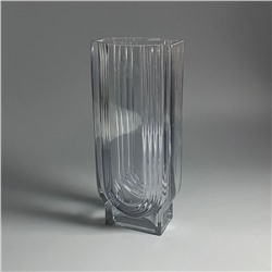 200-196 Декоративная ваза для цветов 30см в под.уп.(х12)Стекло
