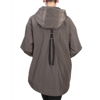 9703 DARK GRAY Куртка демисезонная женская RIKA (100 гр. синтепон)