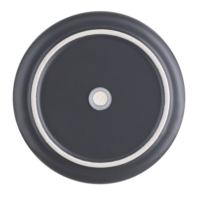 Горшок цветочный серого цвета из коллекции Edge, 2,7 л