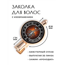 HZF-0205 Заколка Скорпион